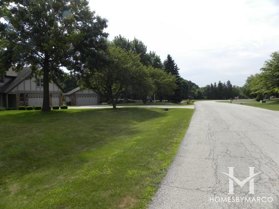 Foxborough Grove subdivision in St. Charles, IL