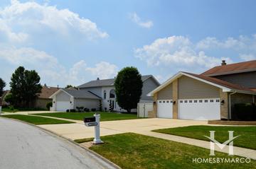 Brookside Glen subdivision in Tinley Park, IL