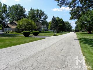 Burning Tree subdivision in St. Charles, IL