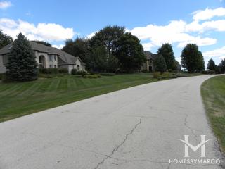 Burr Hill subdivision in St. Charles, IL