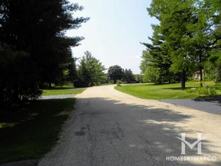 Castle Lake subdivision in St. Charles, IL