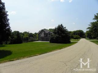 Castle Lake subdivision in St. Charles, IL