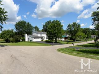 Mary Meadows subdivision in St. Charles, IL