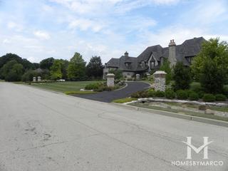 Crane Road Estates subdivision in St. Charles, IL