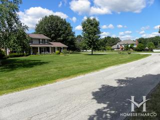 Deer Run Creek subdivision in St. Charles, IL