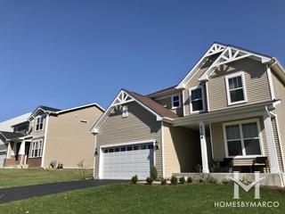 Deerbrook subdivision in Aurora, IL