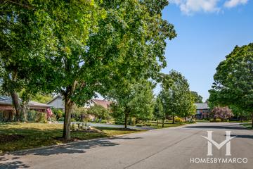 Delnor Park subdivision in St. Charles, IL
