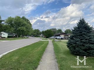 Elgin Estates subdivision in Elgin, IL