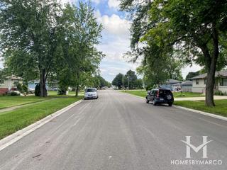 Elgin Estates subdivision in Elgin, IL