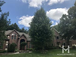 Ginger Woods subdivision in Aurora, IL