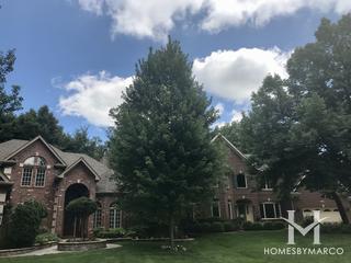 Ginger Woods subdivision in Aurora, IL