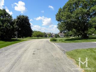 Golden Oaks subdivision in St. Charles, IL