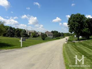 Golden Oaks subdivision in St. Charles, IL