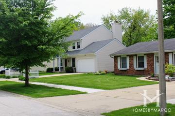 Greenfield Village subdivision in Aurora, IL