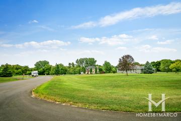 Hazelwood subdivision in St. Charles, IL