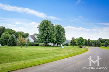 Hazelwood subdivision in St. Charles, IL