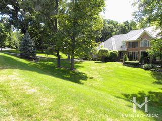 Hidden Oaks subdivision in St. Charles, IL
