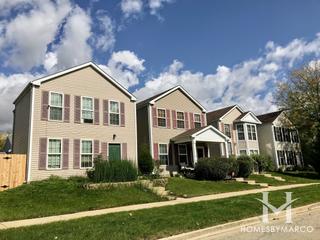 Hometown subdivision in Aurora, IL