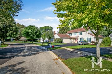 Hunters Fields subdivision in St. Charles, IL