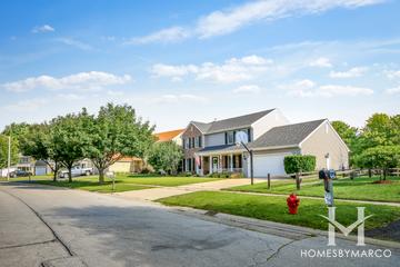 Hunters Fields subdivision in St. Charles, IL