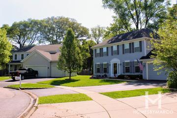 Kensington Lakes subdivision in Aurora, IL