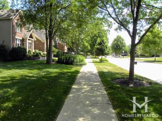 Majestic Oaks subdivision in St. Charles, IL