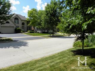 Majestic Oaks subdivision in St. Charles, IL