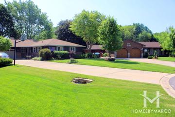 Marywood subdivision in Aurora, IL