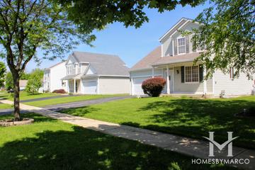 McCartys Mill subdivision in Aurora, IL