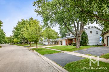 Millburn subdivision in St. Charles, IL