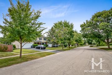 Millburn subdivision in St. Charles, IL