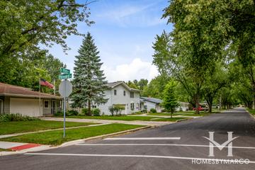 Millburn subdivision in St. Charles, IL