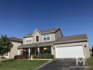 Natures Pointe subdivision in Aurora, IL