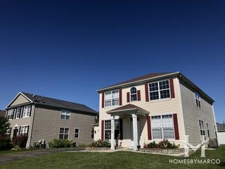 Natures Pointe subdivision in Aurora, IL