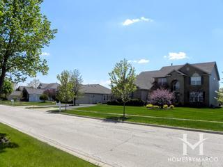 Oak Creek Estates subdivision in Algonquin, IL