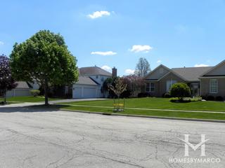 Oak Creek Estates subdivision in Algonquin, IL