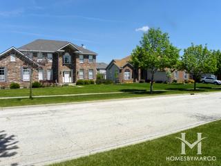 Oak Creek Estates subdivision in Algonquin, IL