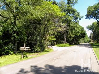 Oak Crest subdivision in St. Charles, IL