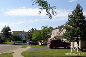 Oakwood Hills subdivision in Elgin, IL