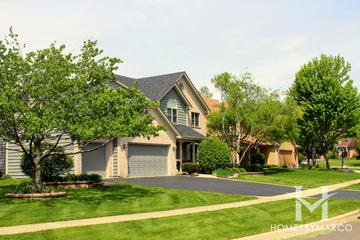 Orchard Valley subdivision in Aurora, IL
