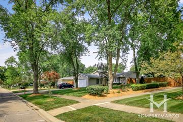 Ron Leigh Park subdivision in St. Charles, IL