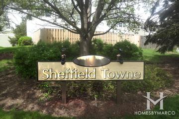 Sheffield Towne subdivision in Schaumburg, IL