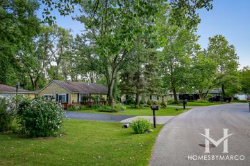 Skyline Estates subdivision in St. Charles, IL