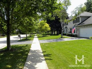 Surrey Woods subdivision in St. Charles, IL