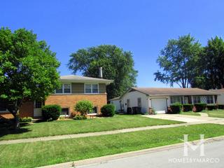 Tinley Heights subdivision in Tinley Park, IL