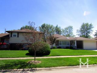 Tinley Heights subdivision in Tinley Park, IL