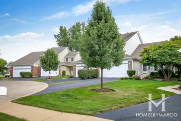 Townes of Fox Chase subdivision in St. Charles, IL