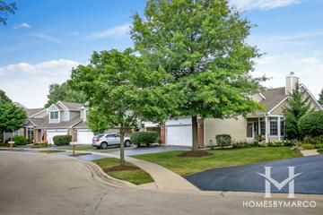 Townes of Fox Chase subdivision in St. Charles, IL