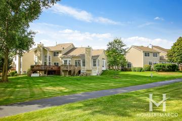 Townes of Fox Chase subdivision in St. Charles, IL