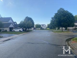 Townhomes of Woodbridge subdivision in Elgin, IL